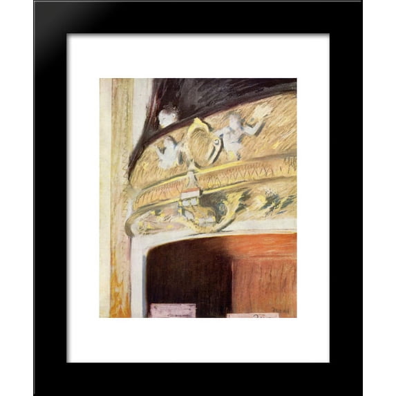 The Box at the Opera 20x24 Framed Art Print by Edgar Degas