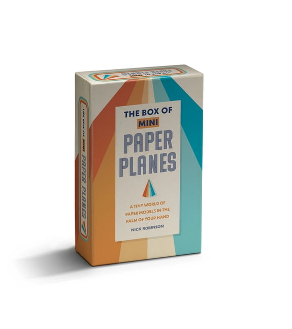The Box of Mini Paper Planes: A Tiny World of Paper Models in the Palm of Your Hand, (Hardcover)