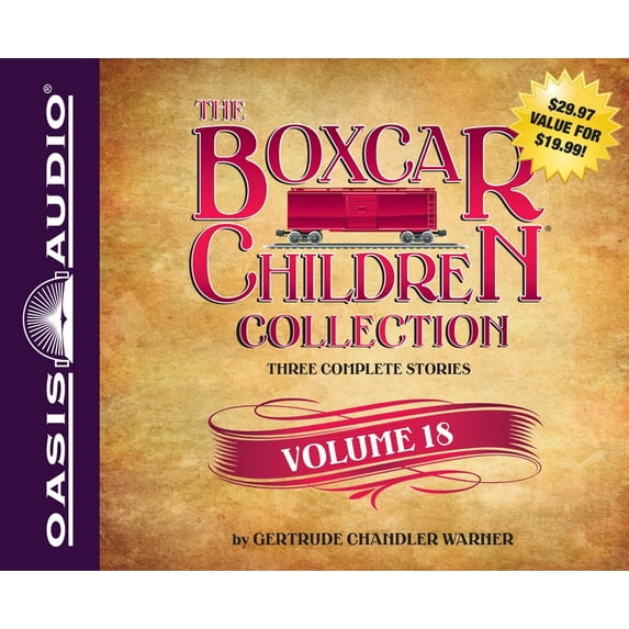 The Boxcar Children Collection Volume 18 : The Mystery of the Lost Mine, The Guide Dog Mystery, The Hurricane Mystery (CD-Audio)