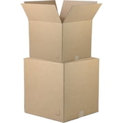 The Boxery 12"x9"x9" Brown/Kraft Corrugated Cardboard Shipping/Moving Boxes 25-Pack- Made in the USA