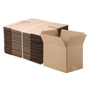 The Boxery 9"x6"x4" Corrugated Cardboard Boxes 25-Pack