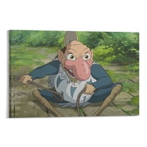 The Boy And The Heron Poster Anime Art Poster Canvas Painting Decor Wall Print Photo Gifts Home Modern Decorative Posters 12x18inch(30x45cm)