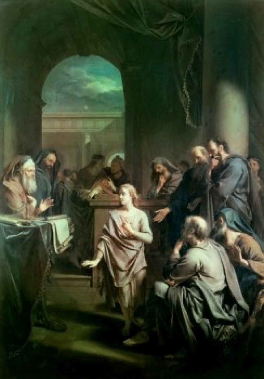 The Boy Jesus in Temple Adriaen van der Werff (1659-1722 Dutch) Canvas Art - Adriaen van der Werff (18 x 24)