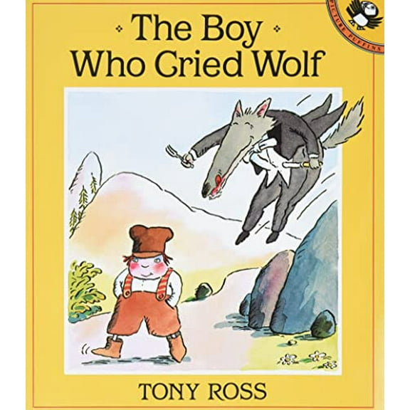 Pre-Owned The Boy Who Cried Wolf (Paperback) 014054612X 9780140546125
