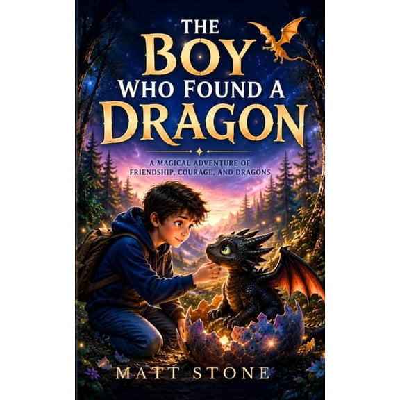 The Boy Who Found a Dragon: A Magical Adventure of Friendship, Courage, and Dragons for Kids ages 8-12, (Paperback)