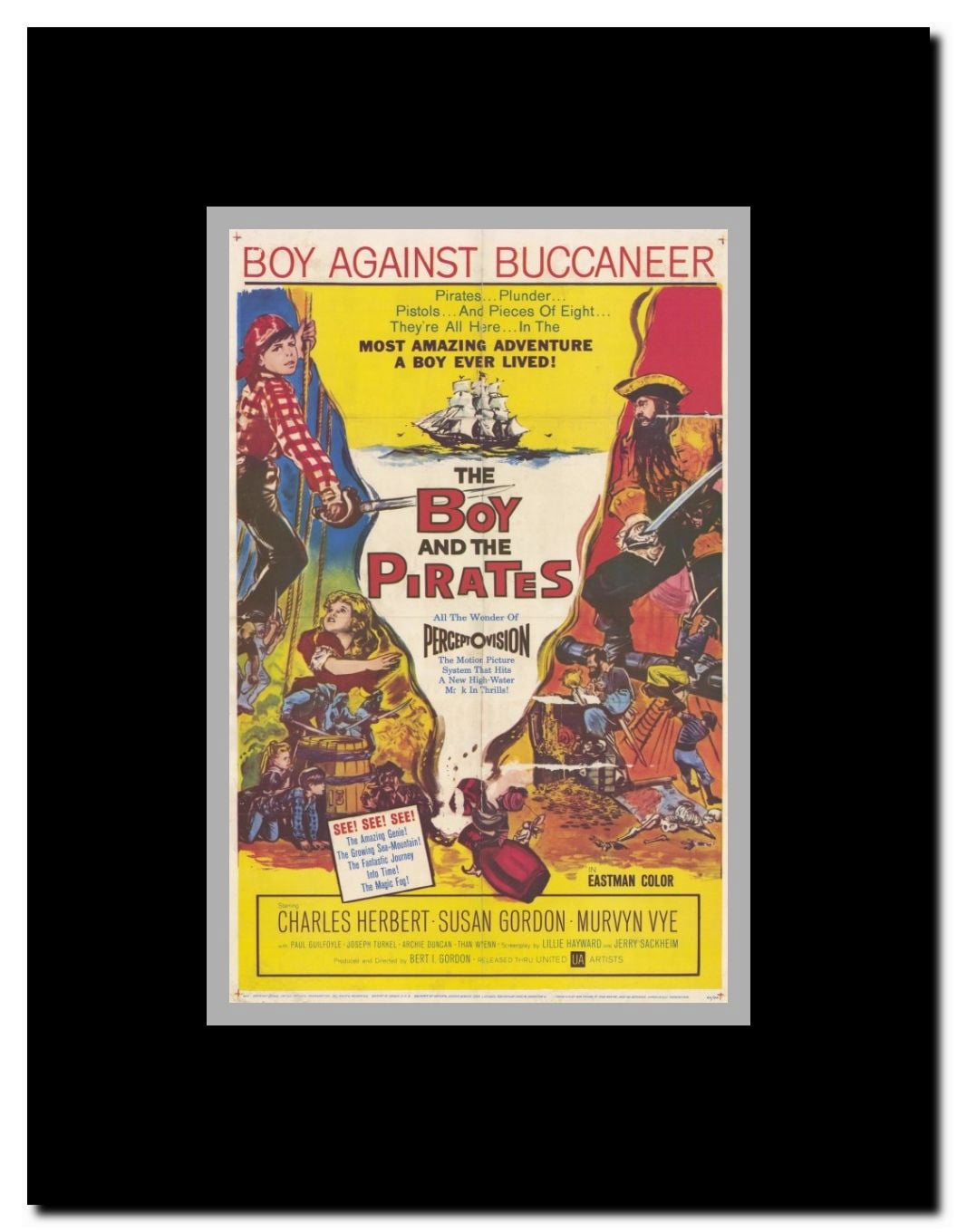 The Boy and the Pirates Framed Movie Poster