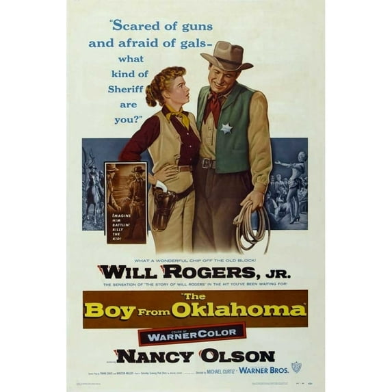 The Boy from Oklahoma Movie Poster (11 x 17)