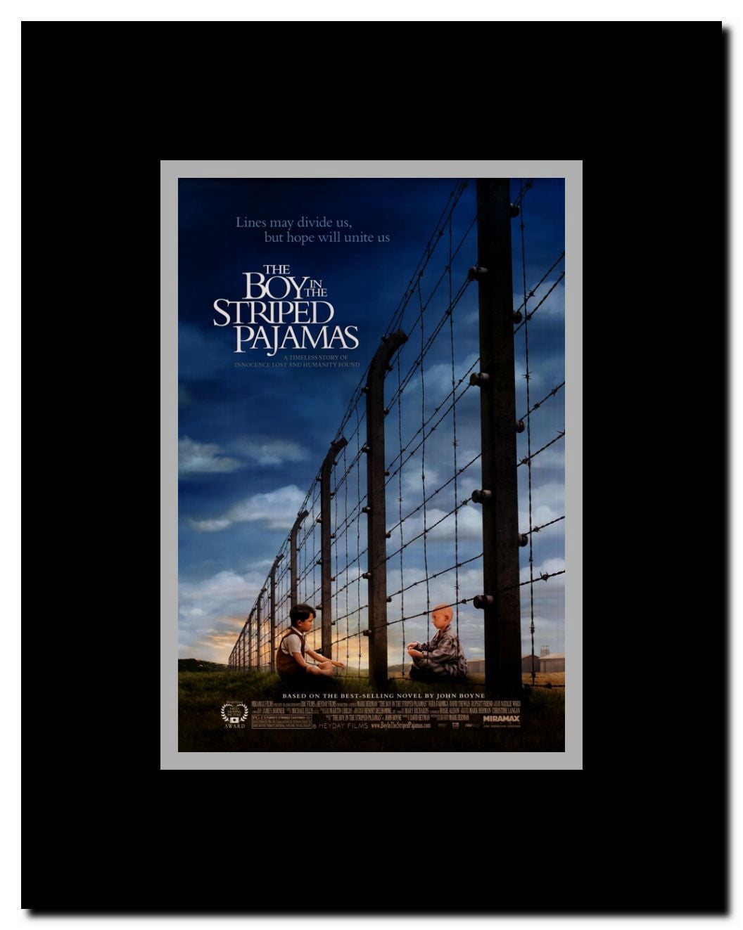 The Boy in the Striped Pajamas Framed Movie Poster