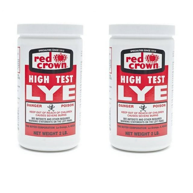 The Boyer Lye for Soap Making, Sodium Hydroxide Pure High Test Lye Food