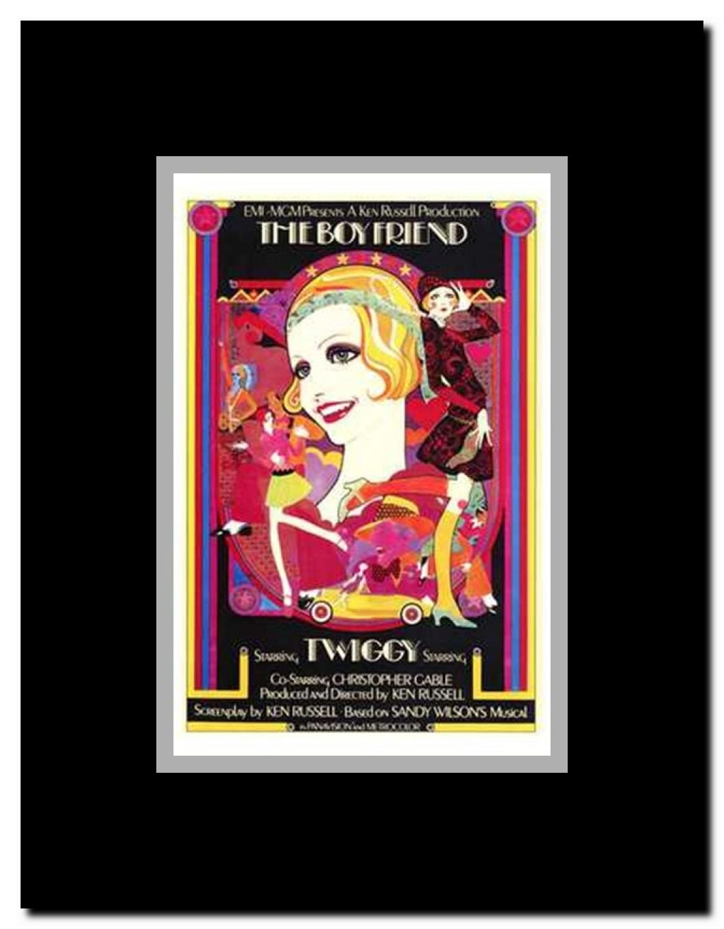The Boyfriend Framed Movie Poster