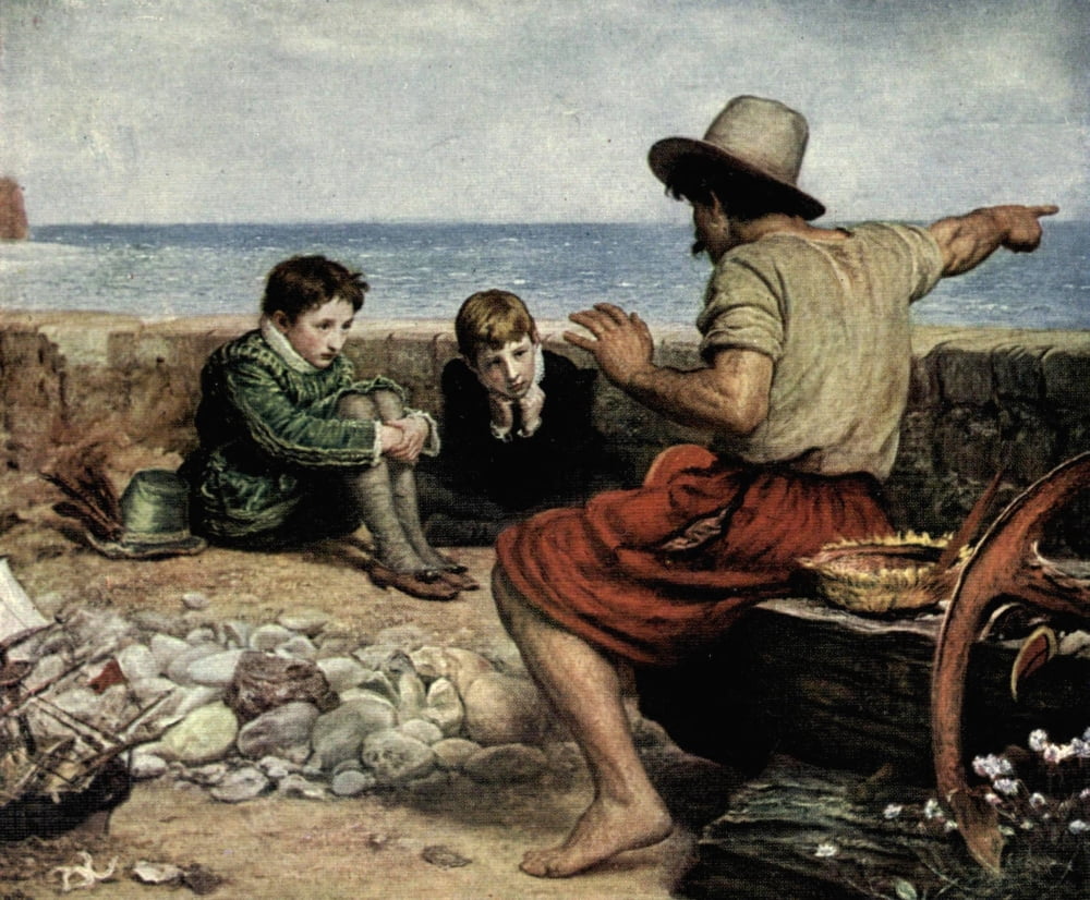 The Boyhood of Raleigh Millais 1908 Canvas Art - John E Millais (18 x 24)