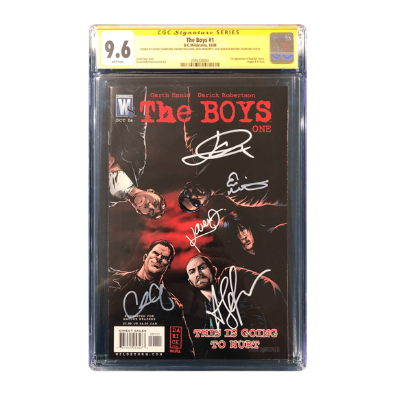The Boys #1 - CGC 9.6 Comic Book