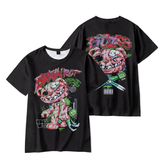 The Boys Merch Bearly Alive T-Shirt Short Sleeve Unisex Fashion Graphic Clothing For Summer