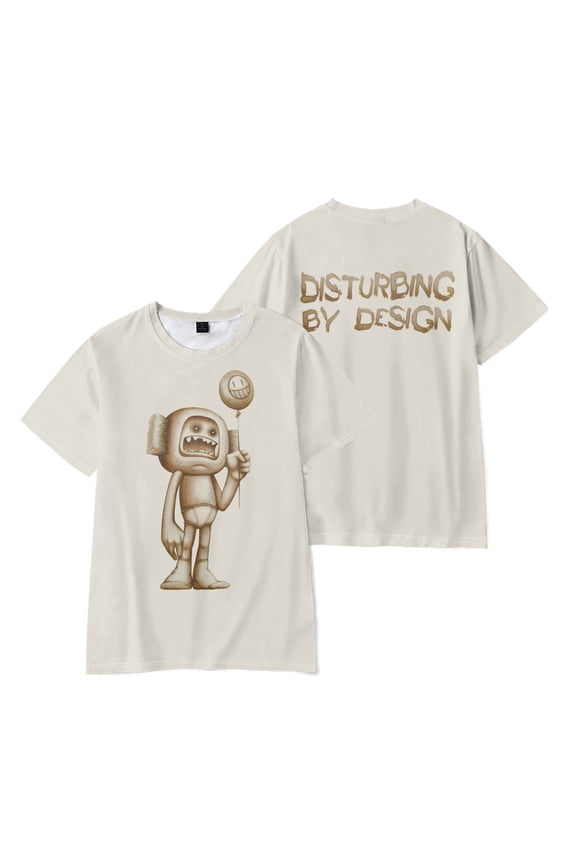 The Boys Merch Brush Head Existential Balloon T-Shirt Short Sleeve Unisex Fashion Graphic Clothing For Summer