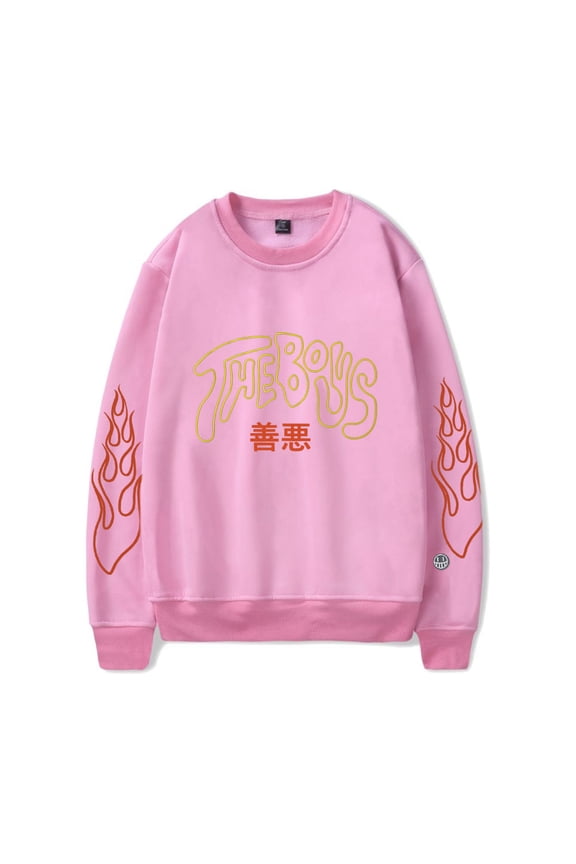 Crewncek Men Women Sweatshirt Winter Fashion Casual Sweatshirt Unisex Clothing