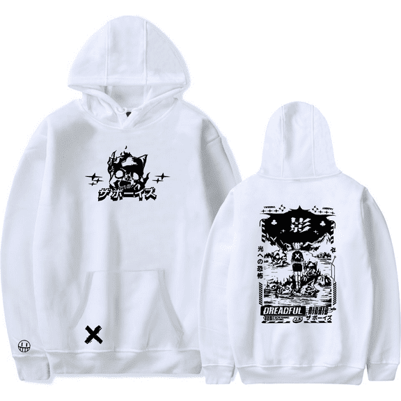 The Boys Merch Demon Time Hoodies Winter Casual Hooded Sweatshirt Unisex Clothing