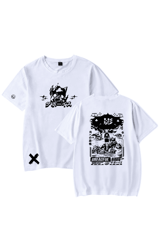 Demon Time T-shirt Women Men Summer Short Sleeve Tee Unisex Casual T-shirt