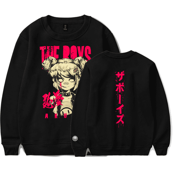 The Boys Merch Em-j Glow In The Dark Sweatshirt Life Crewneck Men Women Long Sleeve Hoodie Pullover Top