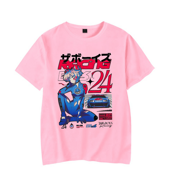 The Boys Merch New Logo T-Shirt Nitrous Racing Tees Japanese Short Sleeve T Shirts Fashion Harajuku Tops For Women Mens Clothes