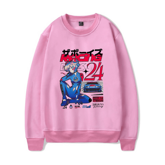 The Boys Merch Sweatshirt Hoodie 2024 Nitrous Racing Sweatshirts Japanese Harajuku Crewneck Women Mens Streetwear
