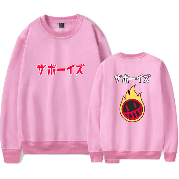 The Boys Merch Sweatshirt New Logo Nitrous Racing Crewneck Sweatshirts Anime Fashion Harajuku Clothes For Women Mens Streetwear