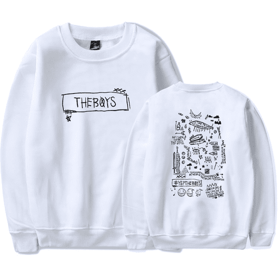 The Boys Merch Sweatshirt Sick Scrawl Hoodie Fashion Unisex Men Women Tracksuit Pullover Coat