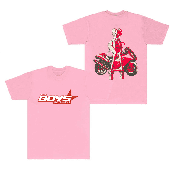 The Boys Merch T-Shirt Nitrous Casual Logo Tees Anime Harajuku Short Sleeve T Shirts Fashion Print Tops For Women Mens