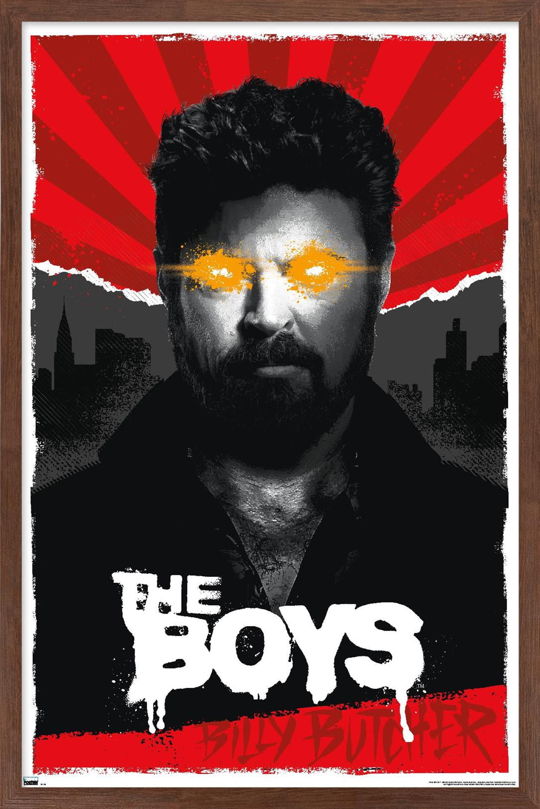 The Boys: Season Billy Butcher Wall Poster, 22.375