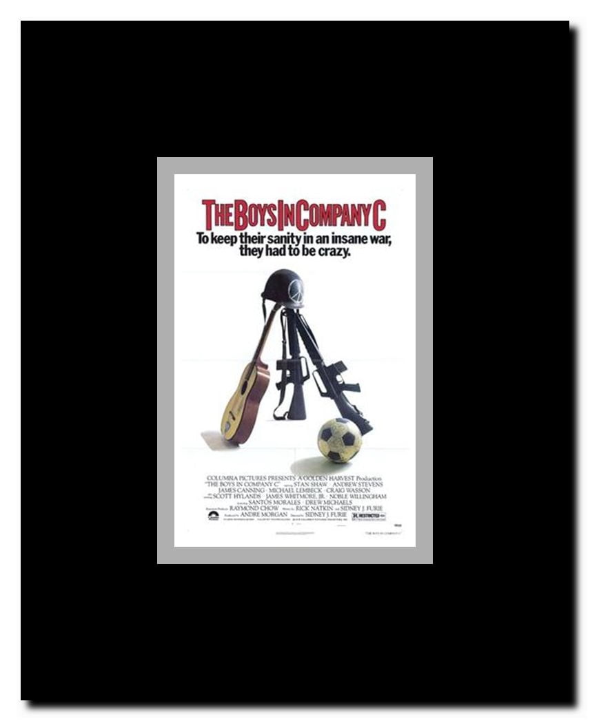 The Boys in Company C Framed Movie Poster