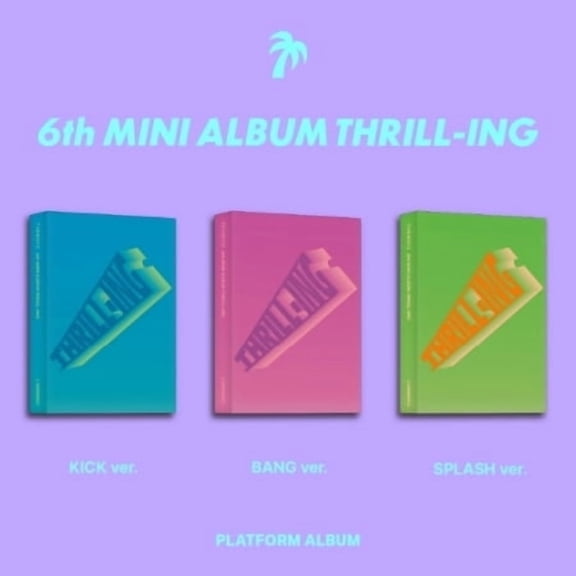 The Boyz - Thrill-Ing - Platform Version - incl. Mini QR Card, Selfie Photocard + Official Photocard - Music & Performance - CD