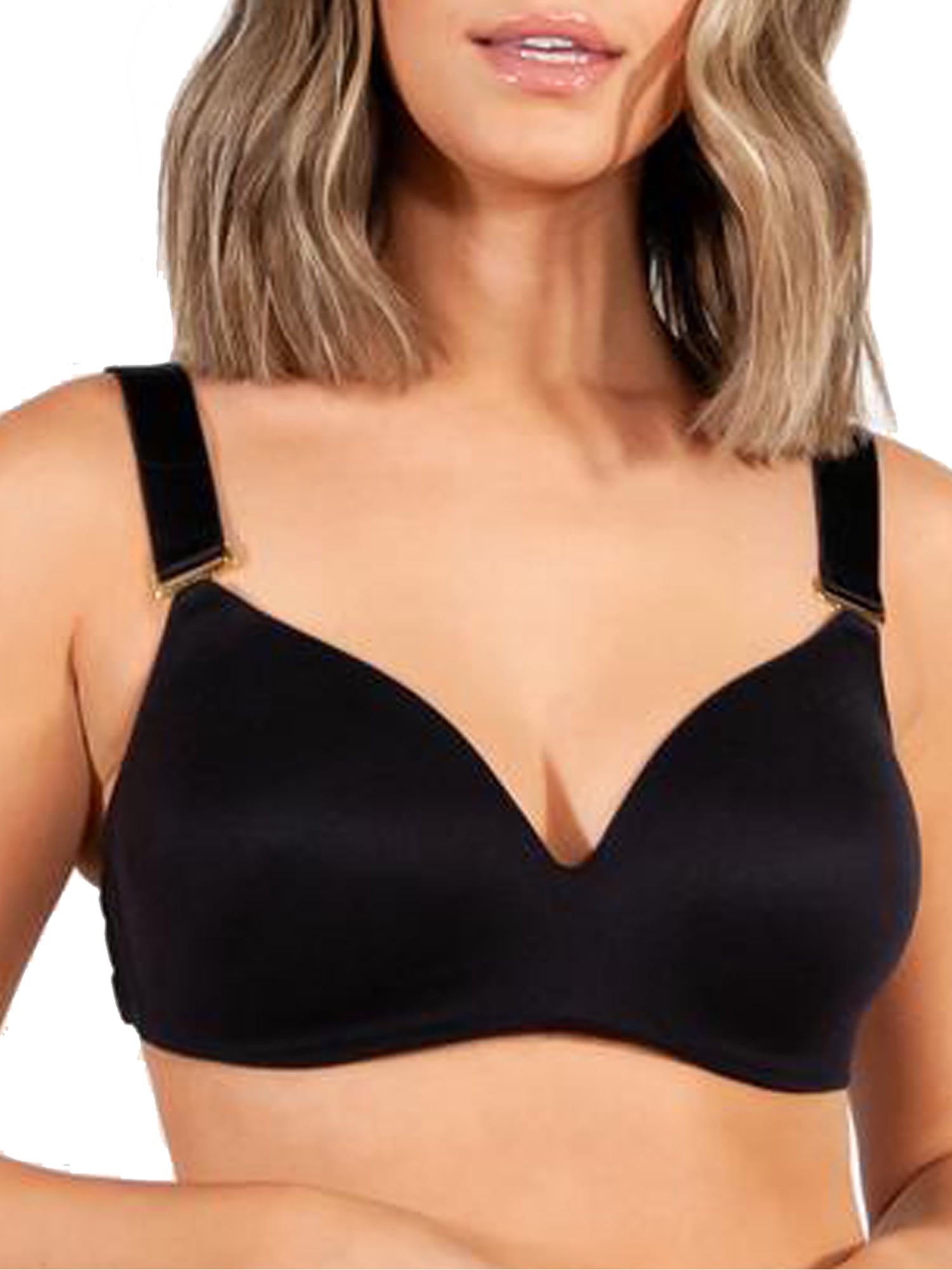 The Bra Lab Wirefree Side Clasping Molded Cup Bra 