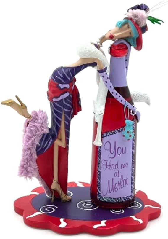 The Bradford Exchange Dolly Mama You Had Me At Merlot Dazzling