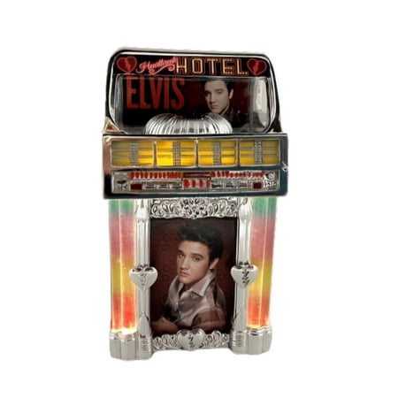 The Bradford Exchange Elvis™ Retro Jukebox Sculpture Collection: Step Back into the 50s with Heartbreak Hotel, Issue #2, 6-Inches