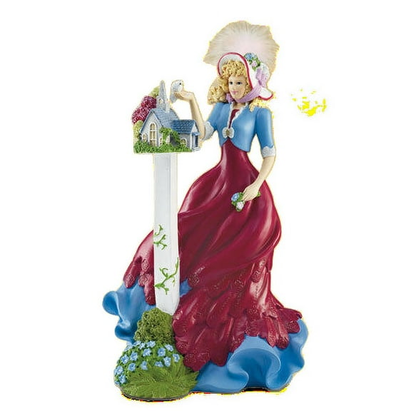 The Bradford Exchange The Forest Chapel Lady Figurine Ladies of Light Splendor Collection Issue #5 Superbly Handcrafted and Hand Painted by Thomas Kinkade 7.25-inches