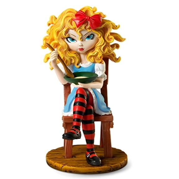 The Bradford Exchange Goldilocks Fairy Tale Fantasies Figurine Collection Issue #1 Handcrafted Resin with Intricately Painted Figurine By Jasmine Becket-Griffith 4.12-inches