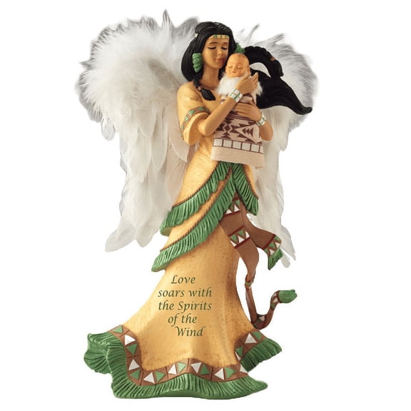 The Bradford Exchange Guiding Spirit Angel Baby Spirits of Eternal Love Sculpture Collection 9-inches