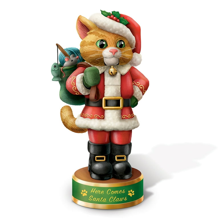クリスマスHERSHEY'S Cat's Meow Collection Kayomi Harais 12 Days Of Christ-meows Hand-Painted Cat