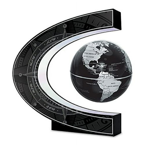 The Bradford Exchange Levitating Globe Sculpture with LED Illuminated Base