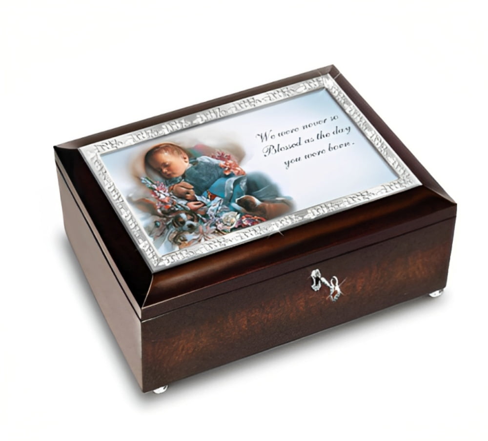 The Bradford Exchange Loving Blessings Boy Music Box Cherished Melody