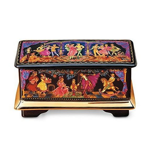 The Bradford Exchange Music Box: The Nutcracker Russian Ballet Music Box