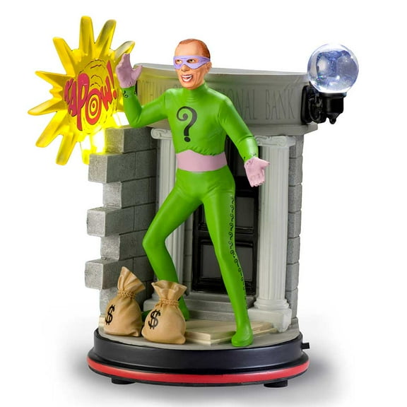 The Bradford Exchange Issue #4: 'Riddler' Illuminated Figurine 7.5-Inches