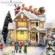 The Bradford Exchange Thomas Kinkade أصوات مجموعة قرية الموسم رقم 1