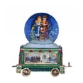 thumbnail image 1 of The Bradford Exchange We Wish You A Merry Christmas Wonderland Express Mini Train Snowdome Christmas Decoration by Thomas Kinkade 3.5 to 4.5-inches Issue #7, 1 of 1
