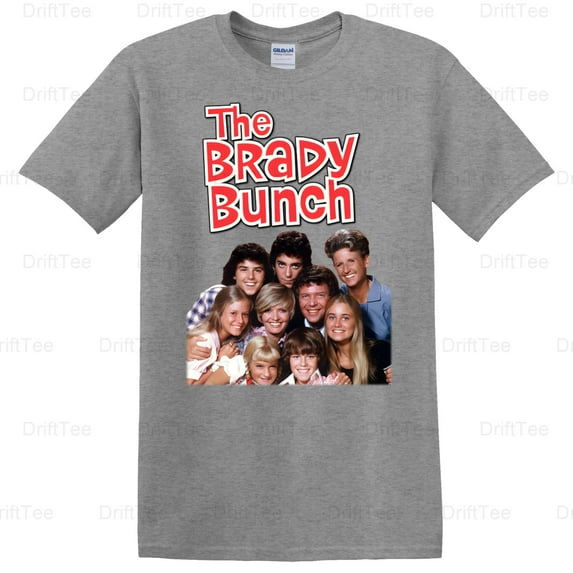 The Brady Bunch 1969-1974 Vintage Retro TV Show Family Sitcom Classic T-Shirt Unisex, up to 5XL