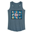 thumbnail image 1 of The Brady Bunch TV Show - Classic Hollywood Squares - Family - Women's Racerback Tank Top, 1 of 5