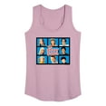 thumbnail image 1 of The Brady Bunch TV Show - Classic Hollywood Squares - Family - Women's Racerback Tank Top, 1 of 5