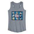 thumbnail image 1 of The Brady Bunch TV Show - Classic Hollywood Squares - Family - Women's Racerback Tank Top, 1 of 5