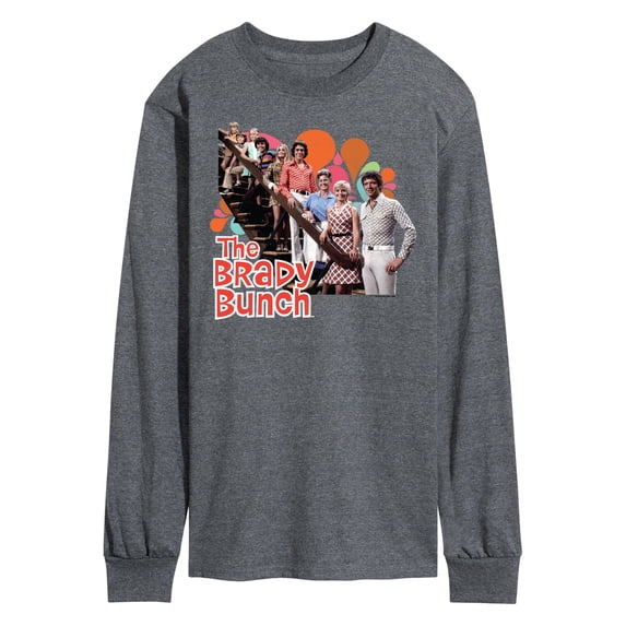 The Brady Bunch TV Show - Family Photo - Men's Long Sleeve T-Shirt