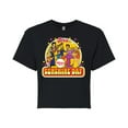 thumbnail image 1 of The Brady Bunch - The Brady Kids - Sunshine Day - Vintage Cartoon Band - Juniors Cropped Cotton Blend T-Shirt, 1 of 5