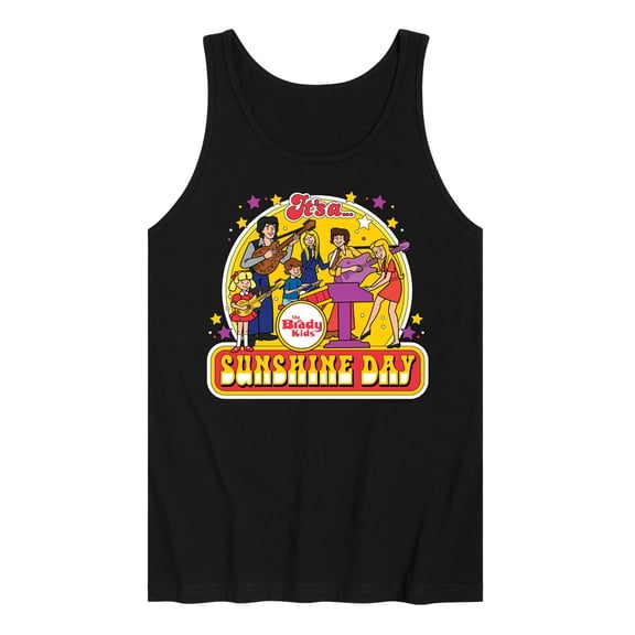 The Brady Bunch - The Brady Kids - Sunshine Day - Vintage Cartoon Band - Men's Jersey Tank Top